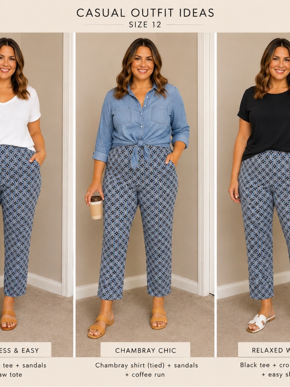 Casual soft pants by Up!
